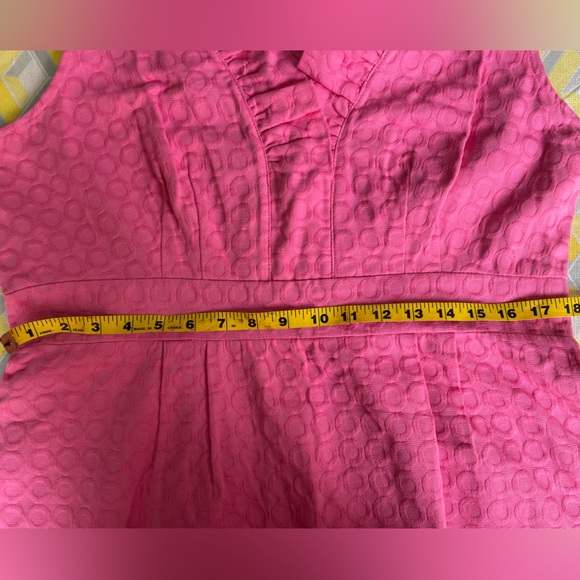 Ruffle Jacquard Barbie Dress - Picture 6 of 11